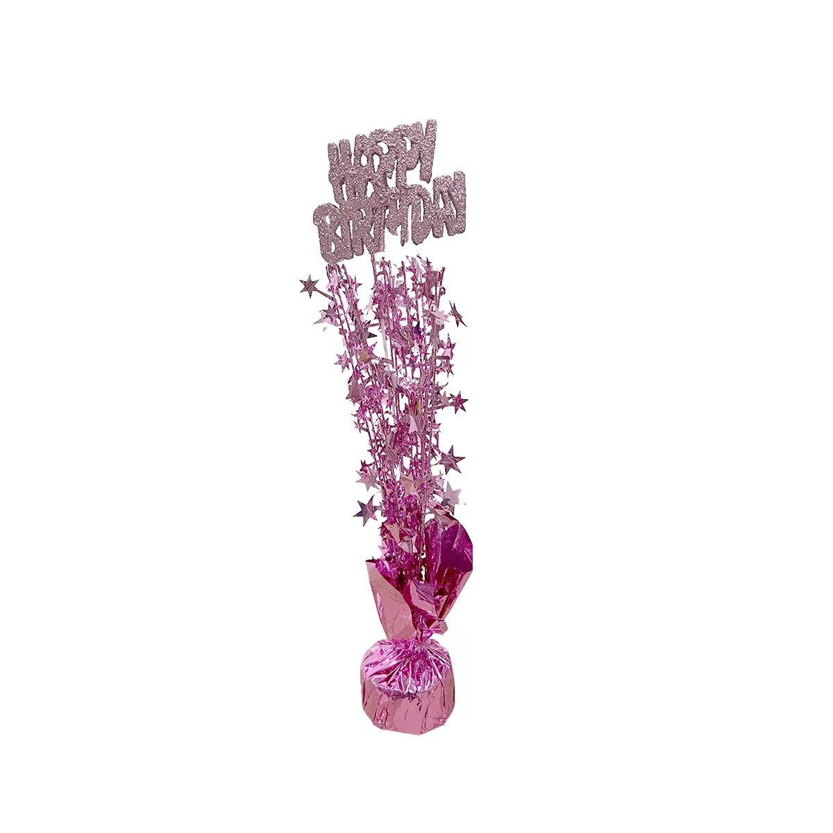 Centrepiece Pink Happybirthday