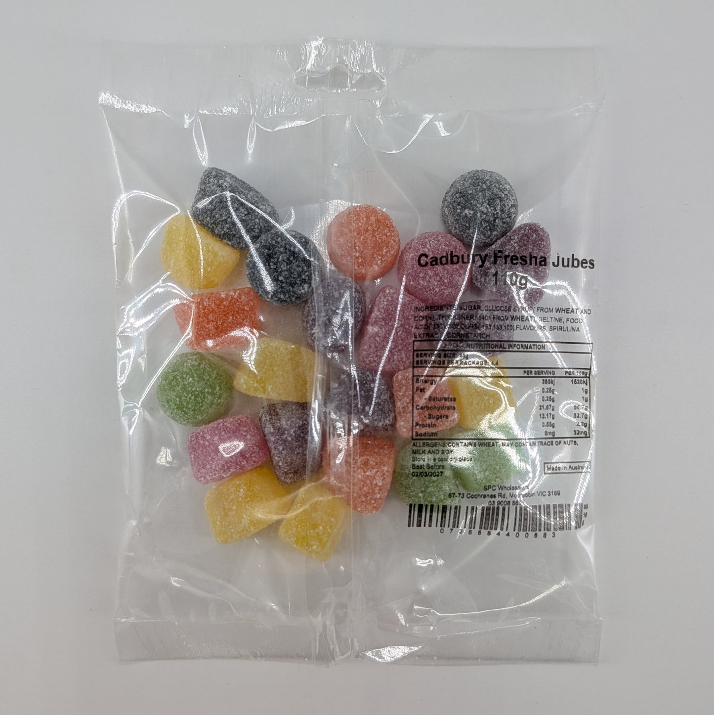 Cadbury Fresha Jubes 110g