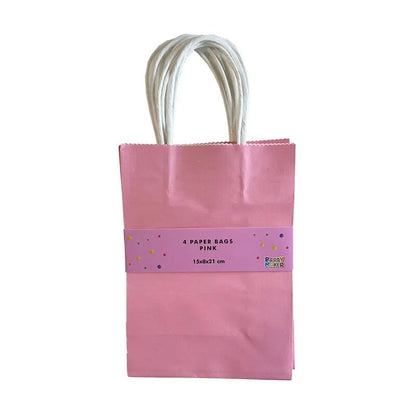 Paper Bags - Pink 4pk
