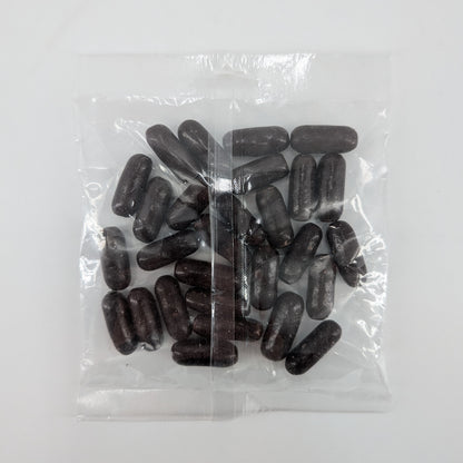 Fyna Dark Chocolate Licorice Bullets 85g