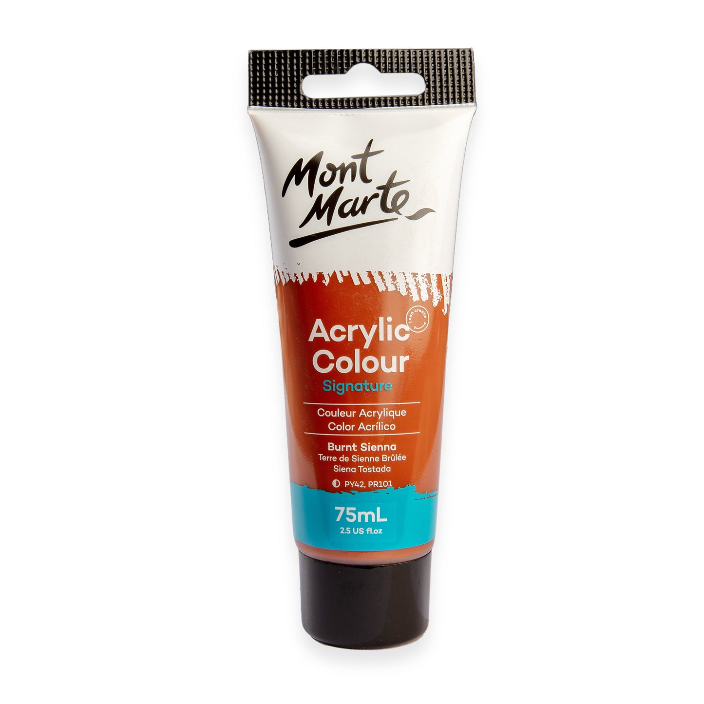 Acrylic Colour Paint 75ml - Burnt Sienna image 0