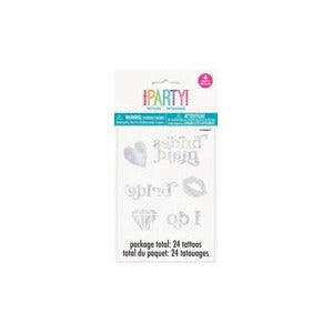 BRIDE TO BE IRIDESCENT TATTOOS image 0