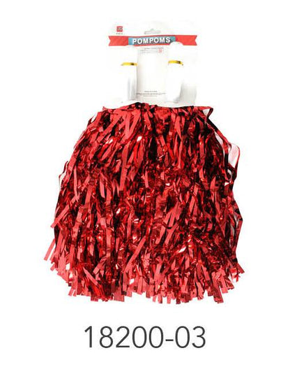 Metallic Pom Pom (Red) image 0