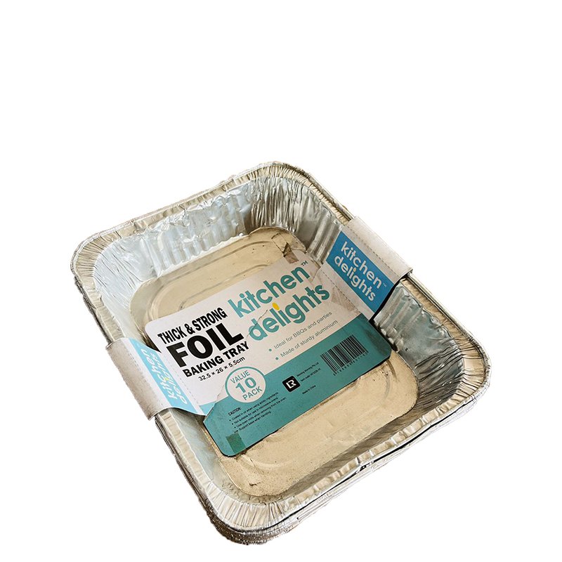 PK10 FOIL BAKING TRAY 32.5*26*5.5CM image 0