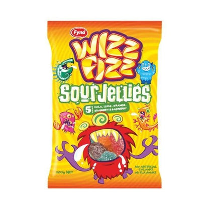 Fyna Wizz Fizz Sour Jellies 120g