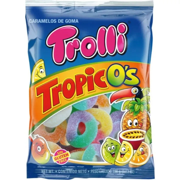Trolli Spain Tropical O's 100g