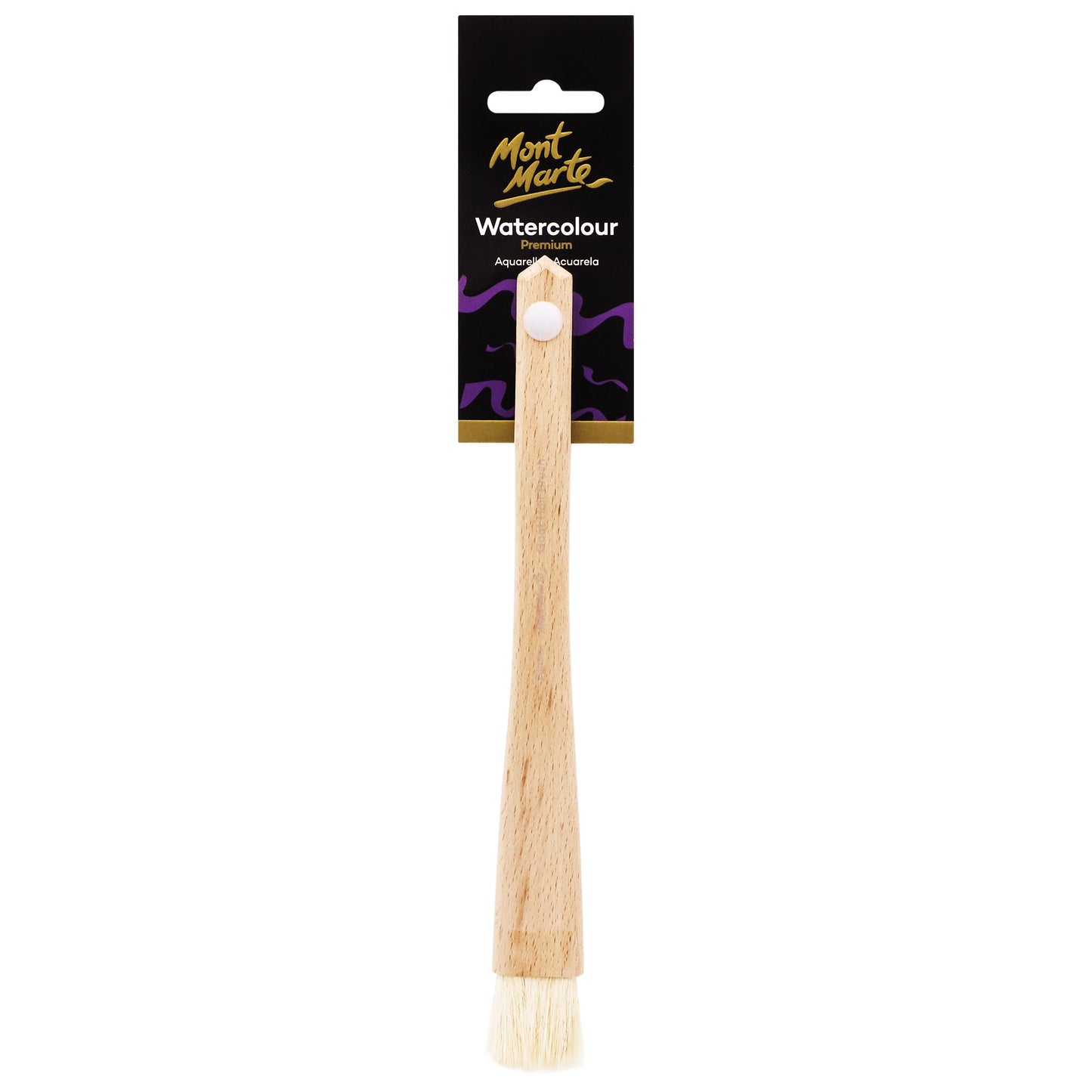 Goat Hair Beech Hake Brush - 23mm image 0