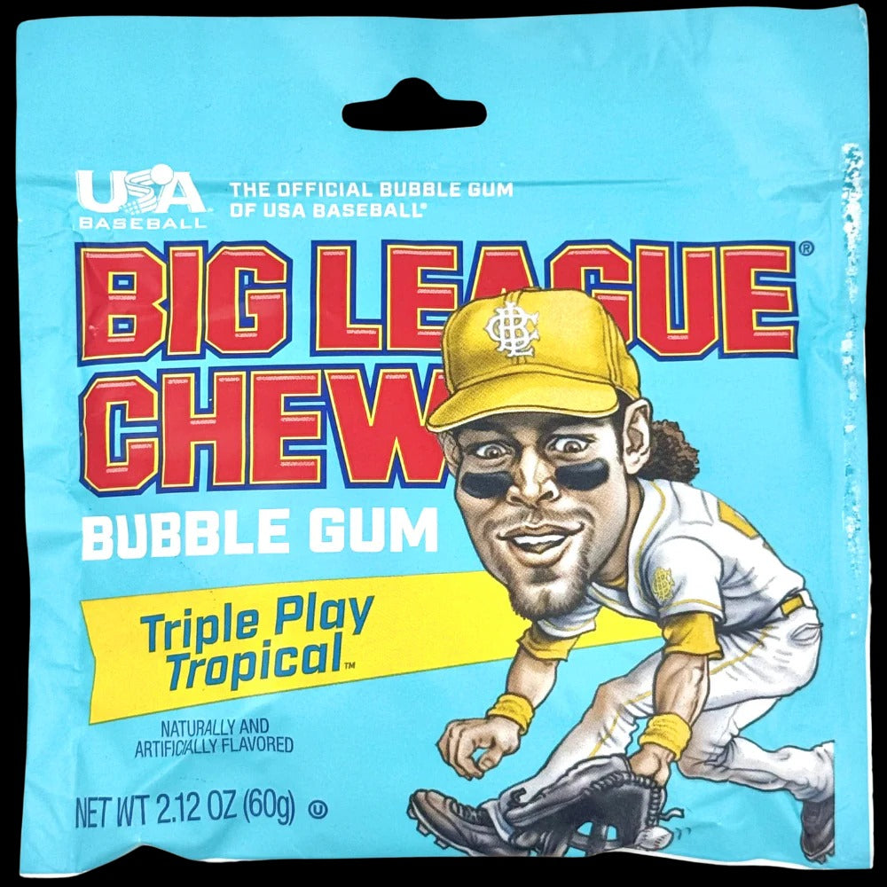 Big League Chew LTO Triple Play Tropical 60g