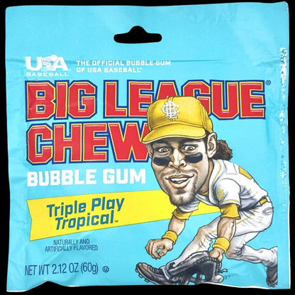 Big League Chew LTO Triple Play Tropical 60g