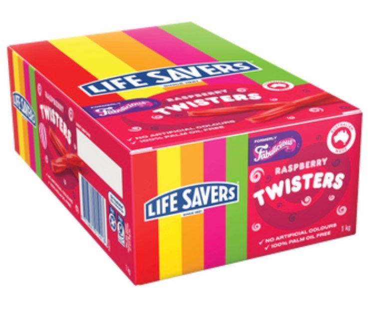 Life Savers Raspberry Twister 1kg