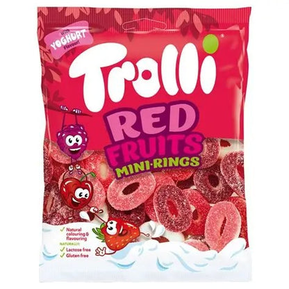 Trolli Red Fruit Rings 140g