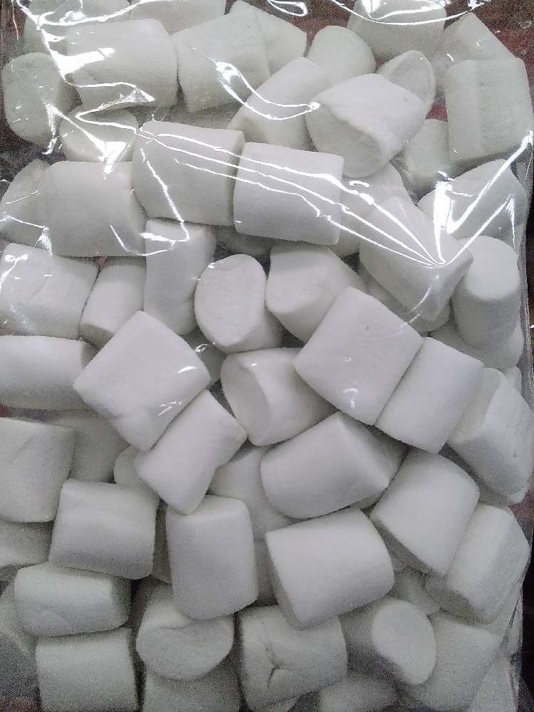 Marshmallow Column Shape Green 500g