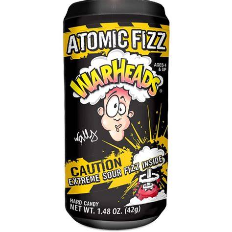Warheads Atomic Fizz 42g