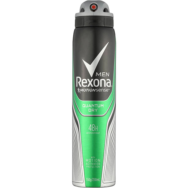 REXONA 145g / 250ml ANTIPERSPIRANT MEN 48H QUANTUM