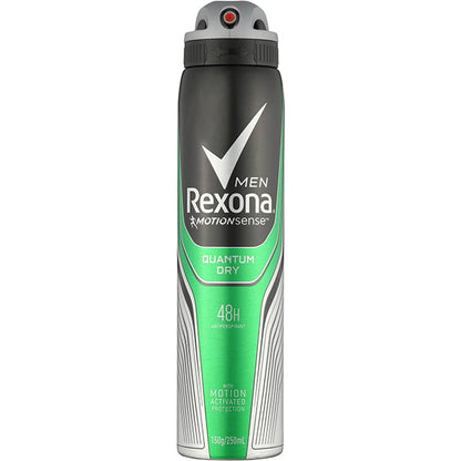 REXONA 145g / 250ml ANTIPERSPIRANT MEN 48H QUANTUM