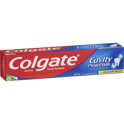 COLGATE 175g TOOTHPASTE MAXIMUM CAVITY PROTECTION GREAT REGULAR FLAVOUR