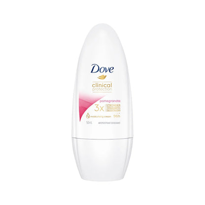 DOVE 50mL CLINICAL PROTECTION ANTIPERSPIRANT DEODORANT ROLL ON POMEGRANATE