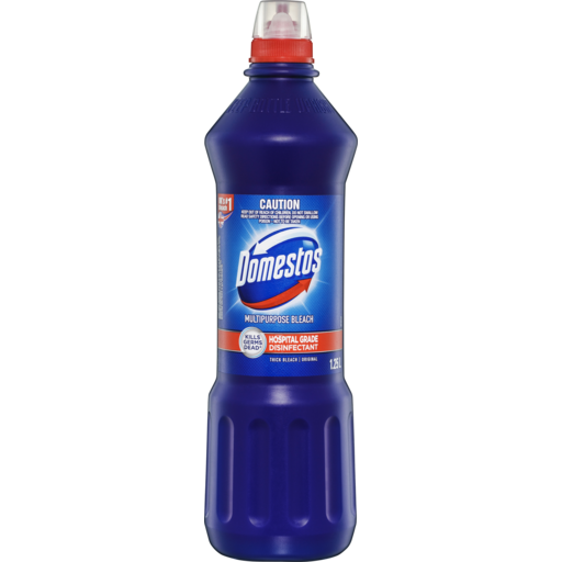 DOMESTOS 1.25L MULTIPURPOSE BLEACH ORIGINAL