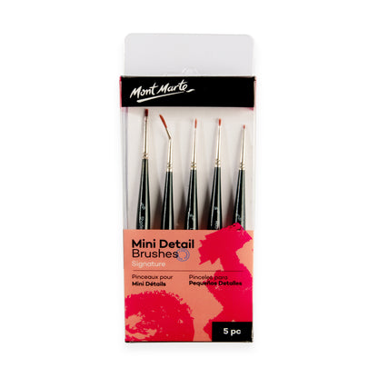 Mini Detail Brush Set 5pc image 0
