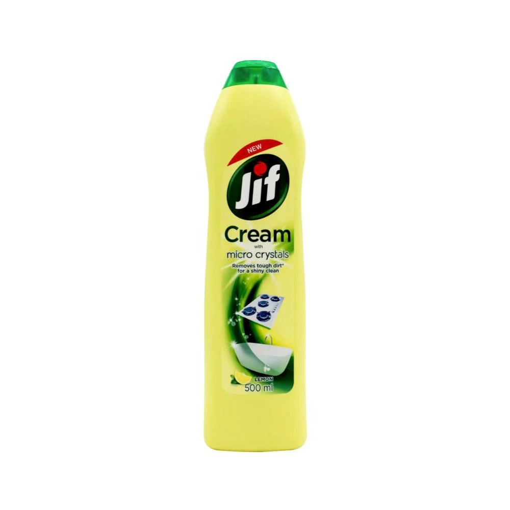 JIF 500mL CREAM WITH MICRO CRYSTALS LEMON