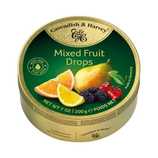 Cavendish & Harvey Mixed Fruit Drops 200g image 0