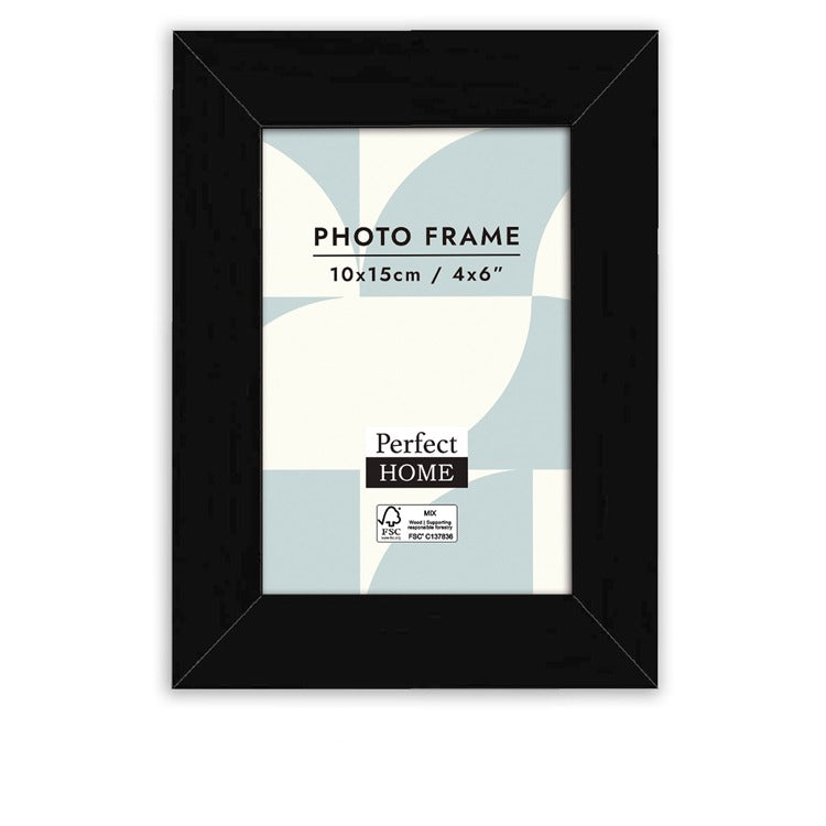 Porter 4x6 Inch Black Photo Frame image 0