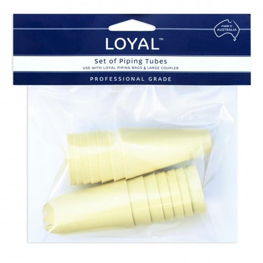 Assorted Plastic Star + Round Pastry Tube Set (14pc) image 0