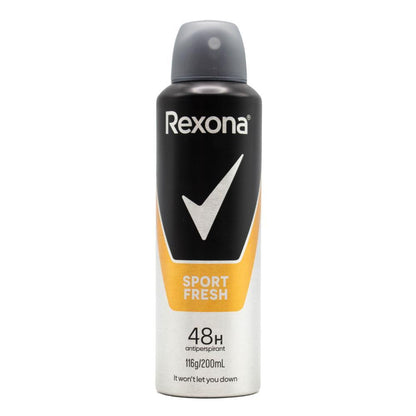 REXONA 116g / 200ml ANTIPERSPIRANT 48HR SPORT FRESH