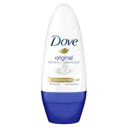 DOVE 40ml ROLL ON DEODORANT ORIGINAL