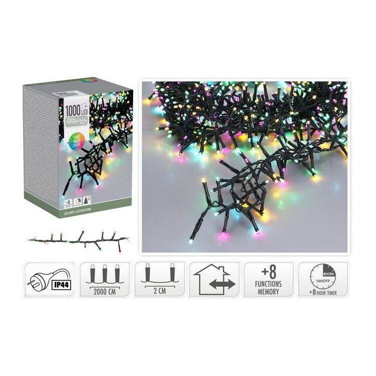 Snake Lights 1000LED Lights Macaron IP44 20M image 0