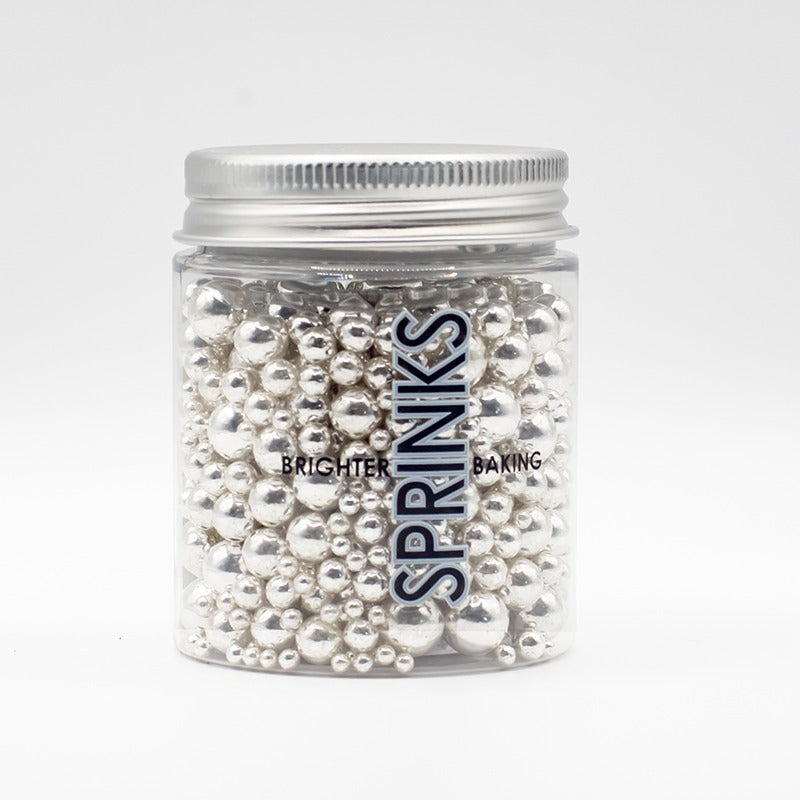 SILVER BUBBLE BUBBLE (75g) Sprinkles image 0