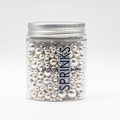 SILVER BUBBLE BUBBLE (75g) Sprinkles image 0