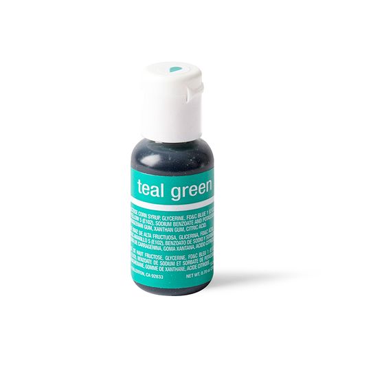 Chefmaster Liqua-Gel Teal Green 0.7oz/20ml image 0