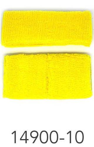 Headband & Wristband Set (Yellow) image 0