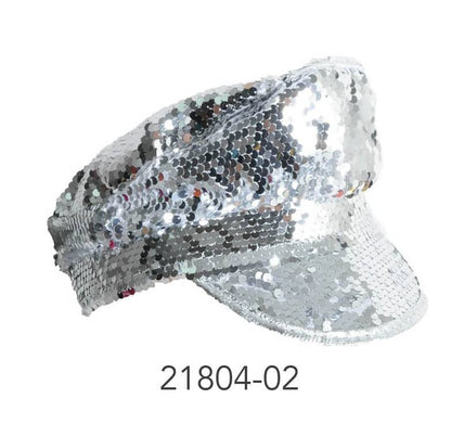 Deluxe sequin cap (Silver) image 0