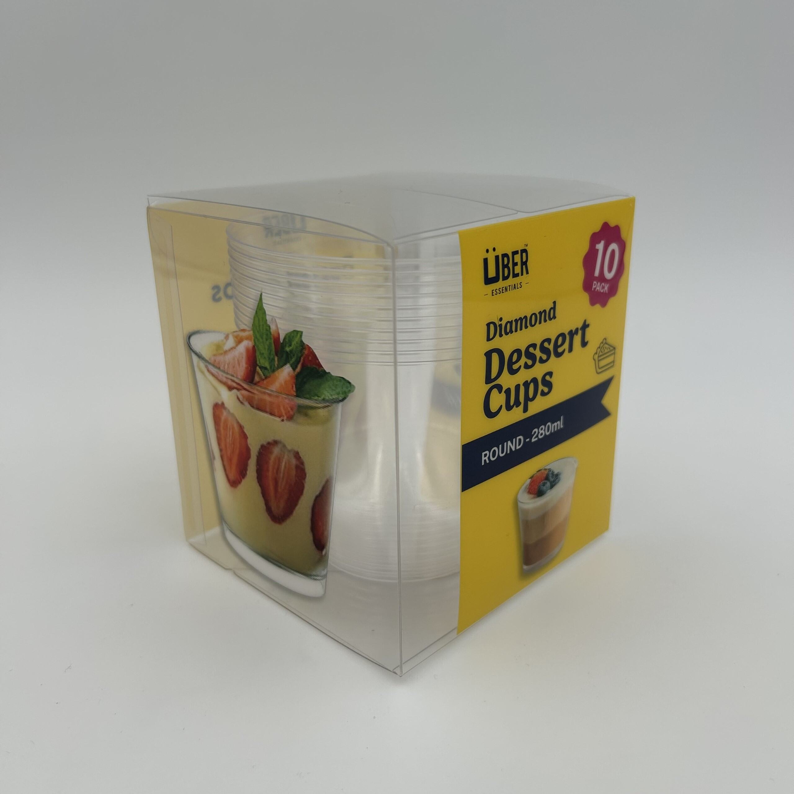 Conical Dessert Cup 250ml 10pk image 0