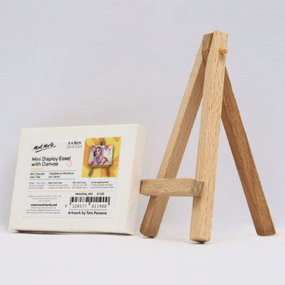 Mini Display Easel with Canvas 6x8cm image 0