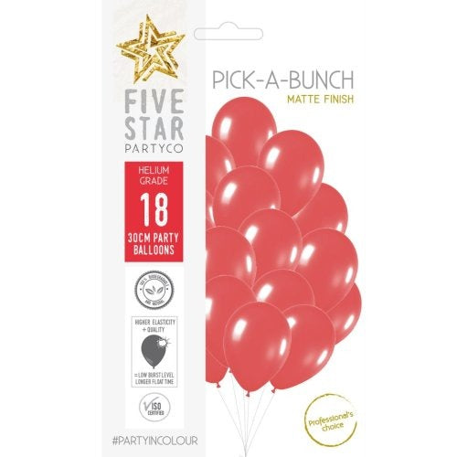 Sempertex 30cm Fashion Red P18
