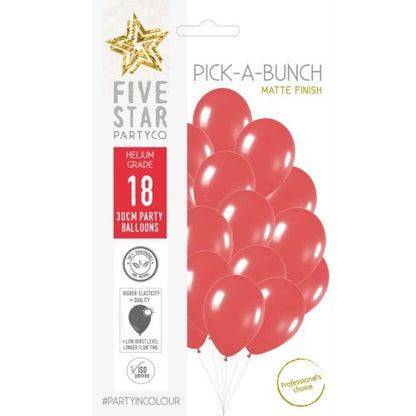Sempertex 30cm Fashion Red P18