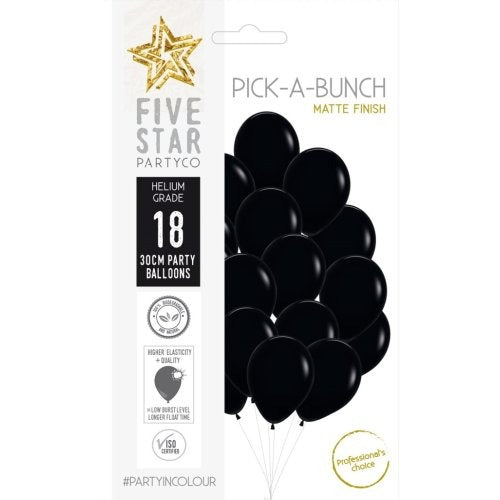 Sempertex 30cm Fashion Black P18