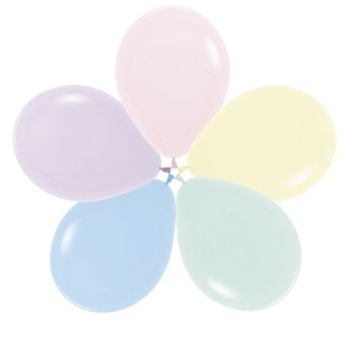 Sempertex 12cm Pastel Matte Assorted P20
