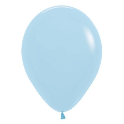 Sempertex 12cm Pastel Matte Blue P20