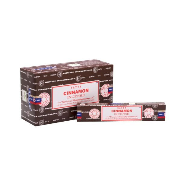 Satya Cinnamon Perfumed Agarbatti 15g image 0
