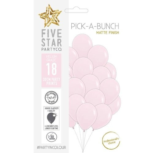 Sempertex 30cm Pastel Matte Pink P18