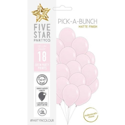 Sempertex 30cm Pastel Matte Pink P18