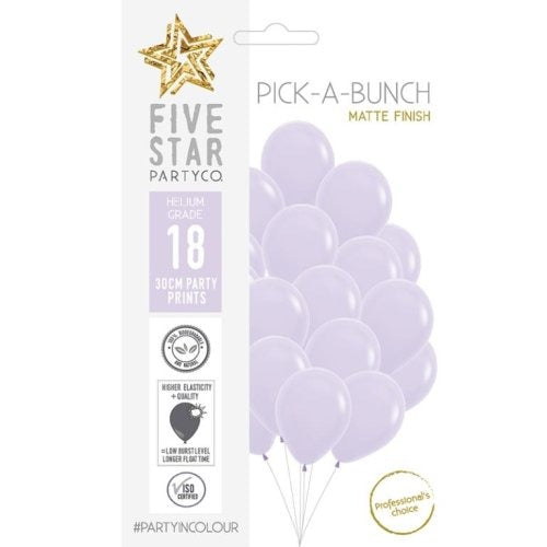 Sempertex 30cm Pastel Matte Lilac P18