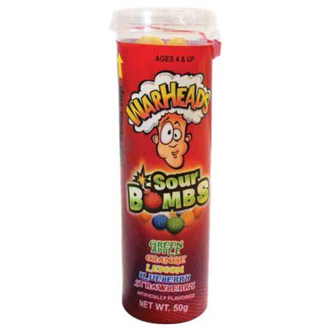 Warheads Sour Bombs 50g