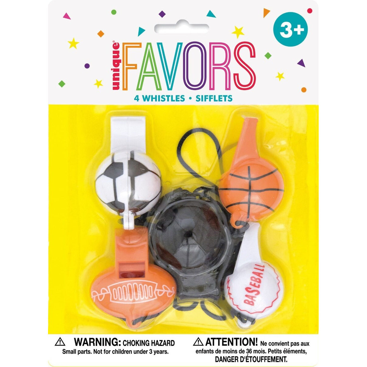 4 SPORT BALL WHISTLES image 0
