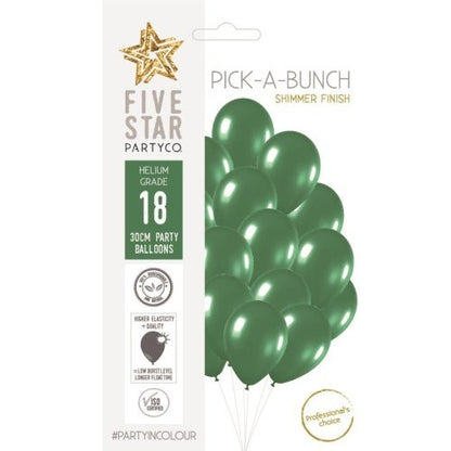 Sempertex 30cm Metallic Green P18