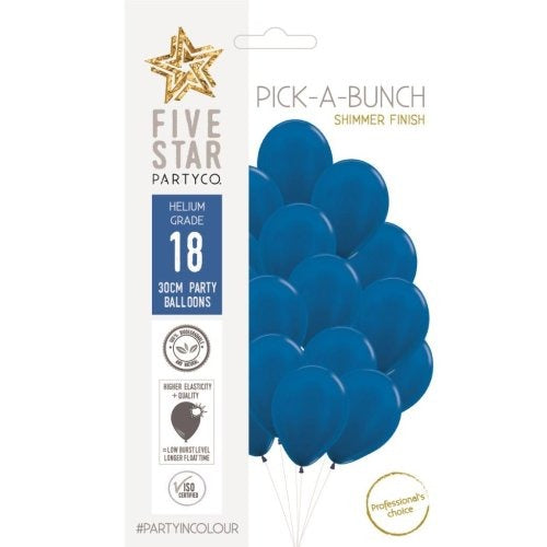 Sempertex 30cm Metallic Blue P18